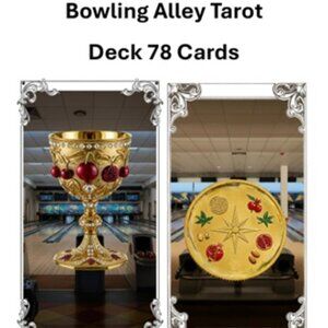 Bowling alley  tarot deck 78 cards